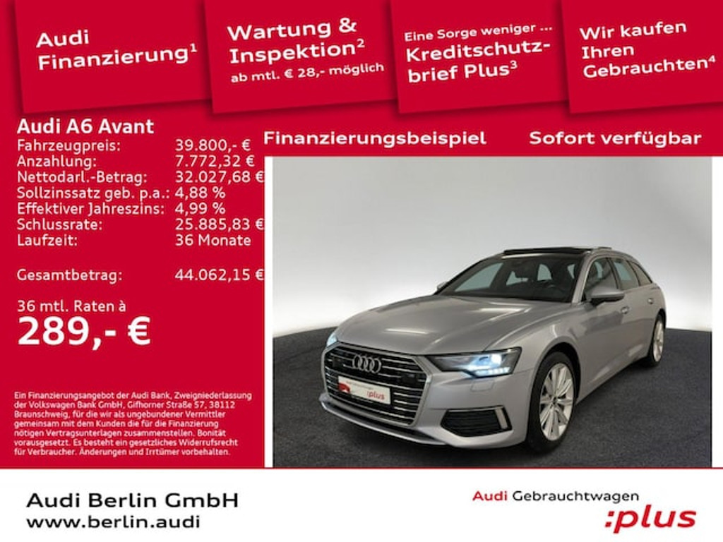 Audi A6 Avant S-Tronic 40 TDI