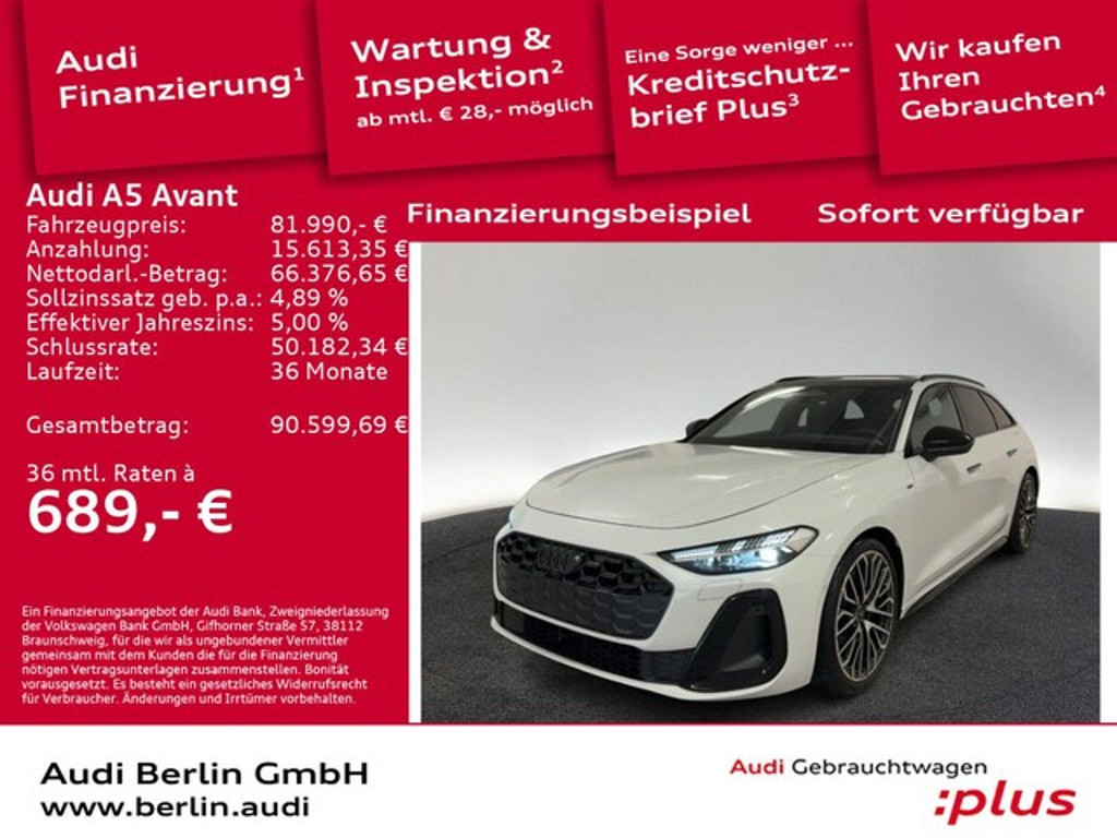 Audi A5 Avant Quattro S-Tronic Hybride