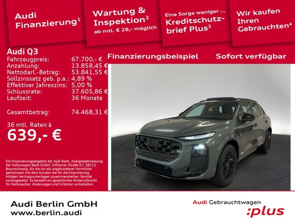 Audi Q3 S-Tronic Hybride