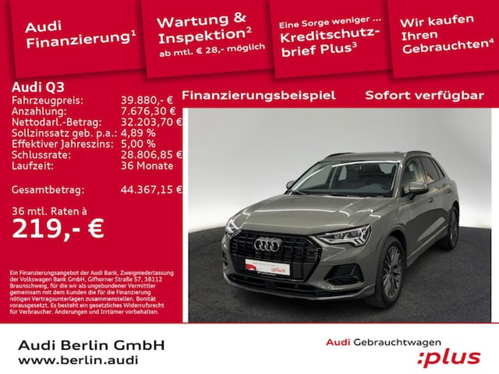 Audi Q3 S-Tronic 35 TFSI
