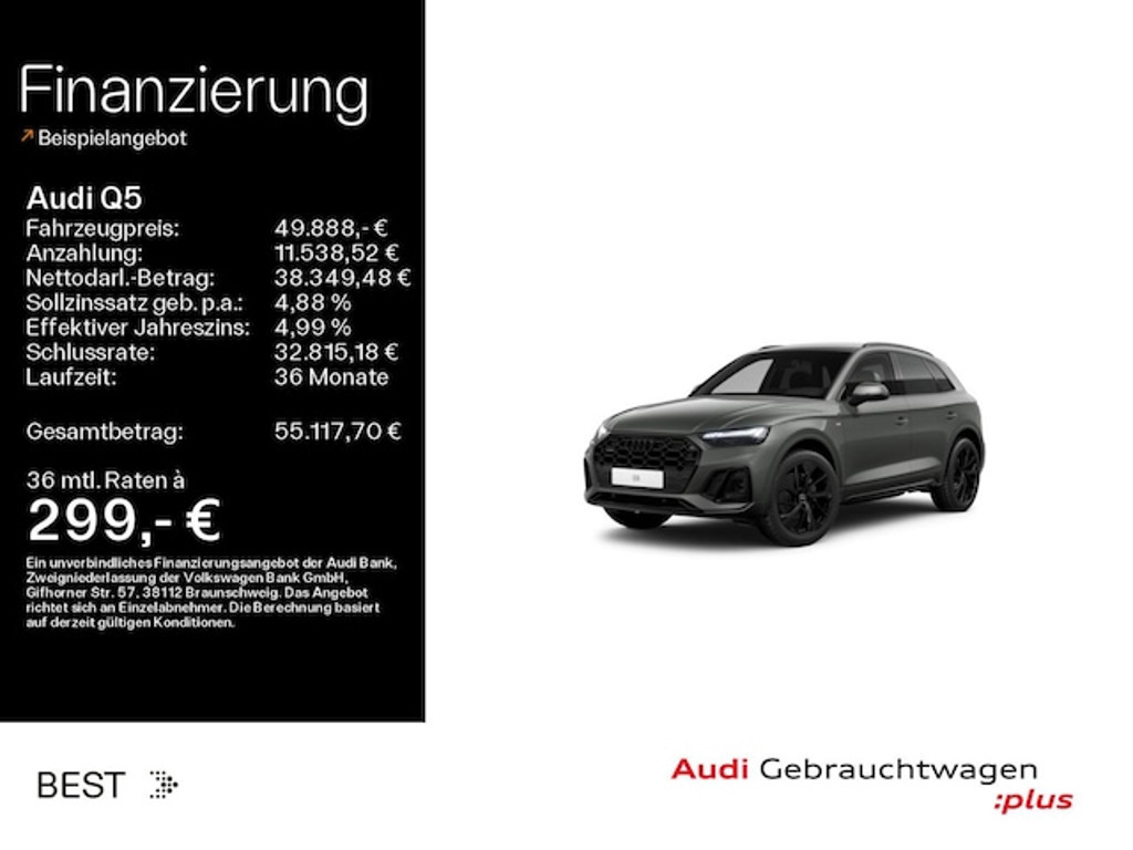 Audi Q5 Quattro S-Tronic 40 TDI