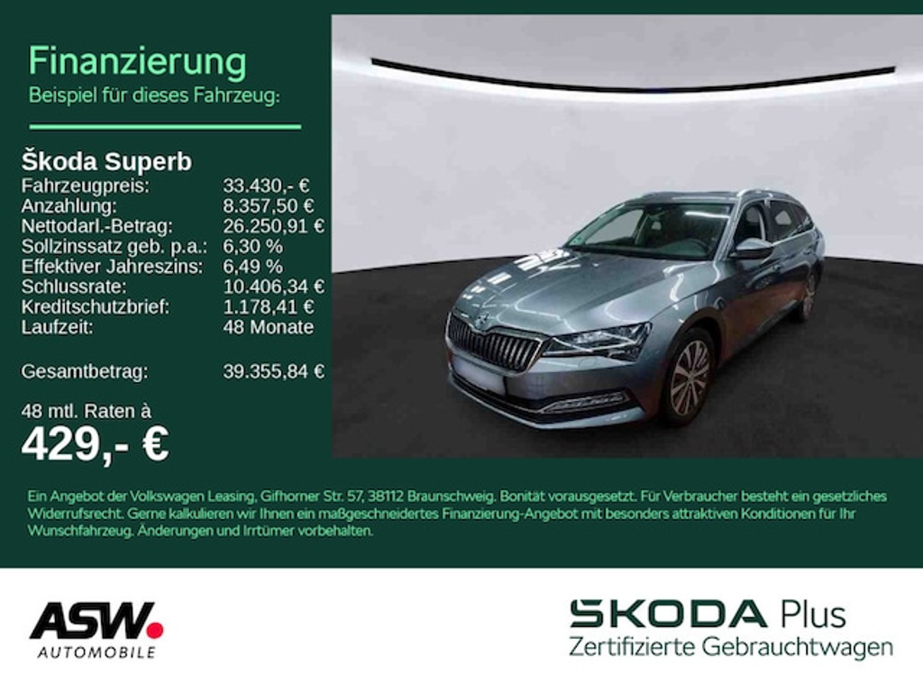 Skoda Superb Style Combi Style