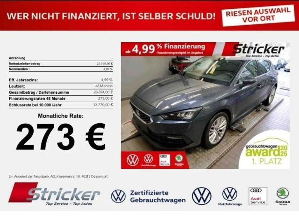 Seat Leon Xcellence 2.0 TSI DSG
