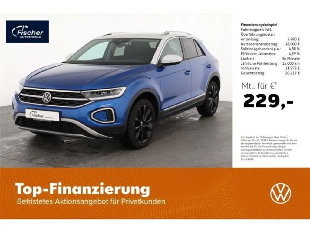 Volkswagen T-Roc DSG Style 1.5 TSI