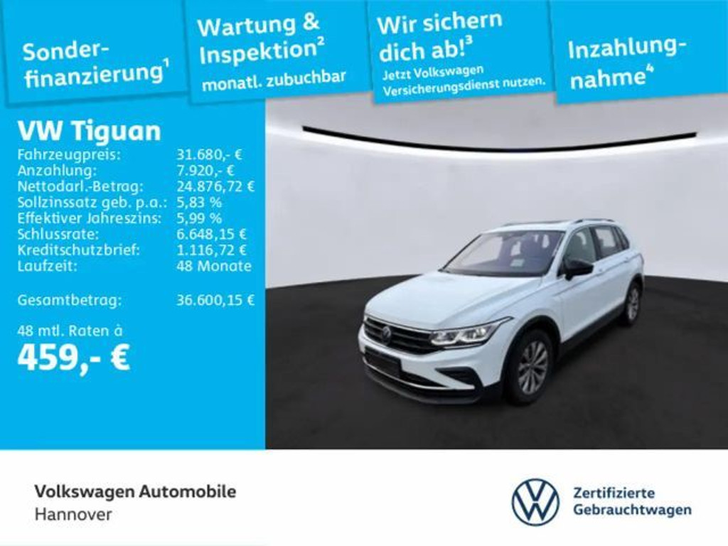 Volkswagen Tiguan DSG 1.5 TSI