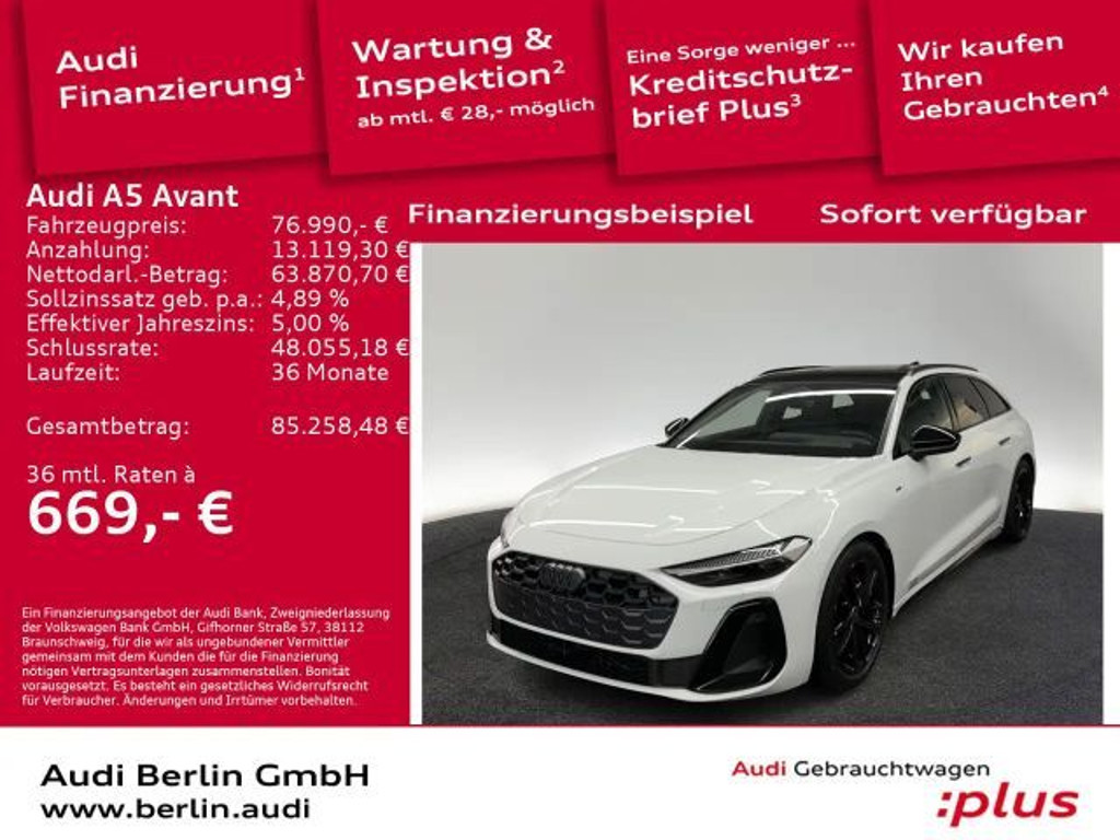 Audi A5 Quattro S-Tronic Hybride