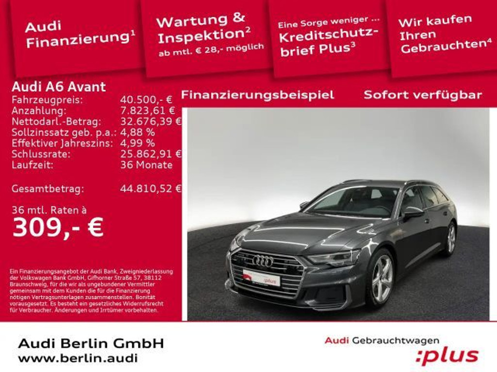 Audi A6 Quattro Sport 45 TDI