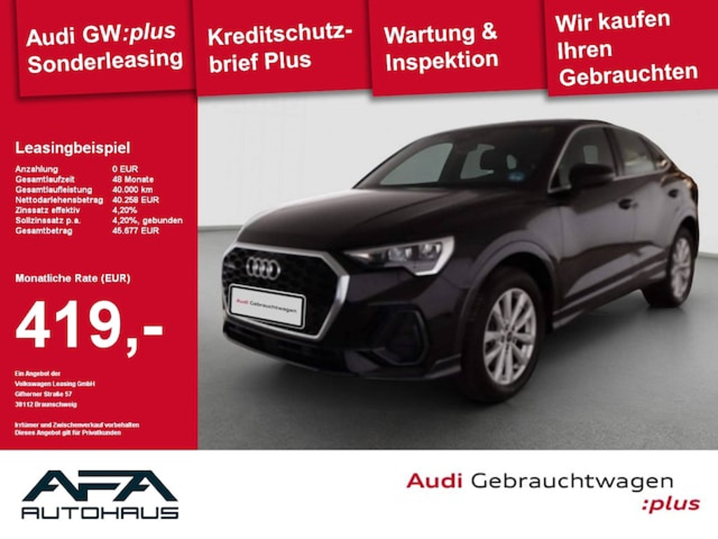 Audi Q3 Sportback Quattro S-Tronic 40 TFSI