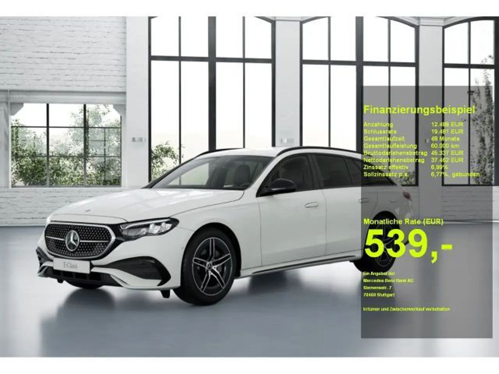 Mercedes-Benz E-Klasse E 300 AMG Line Estate E 300 e