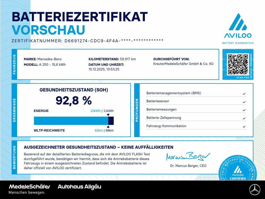 Mercedes-Benz A-Klasse