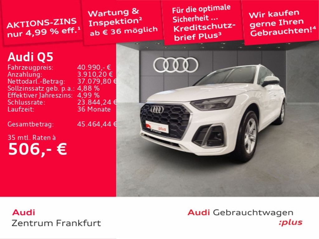 Audi Q5 Quattro S-Line S-Tronic Hybride 55 TFSI