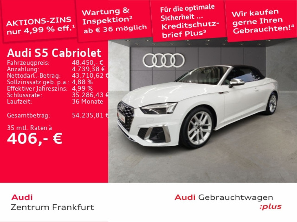 Audi S5 Cabriolet Quattro