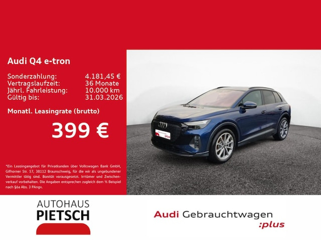 Audi Q4 e-tron SUV 45 e-tron Audi Q4 e-tron