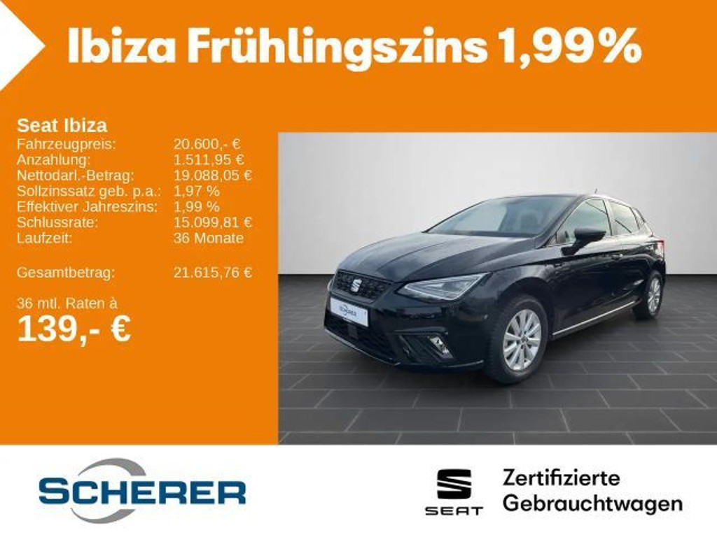 Seat Ibiza Style 1.0 TSI DSG