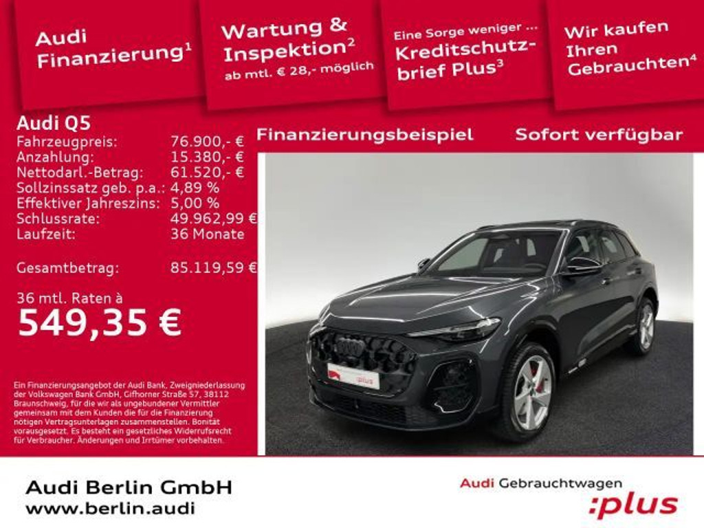Audi Q5 Quattro S-Tronic Hybride