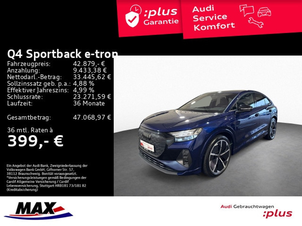 Audi Q4 e-tron Sportback Quattro 50