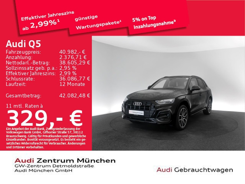 Audi Q5 Quattro S-Tronic 40 TDI
