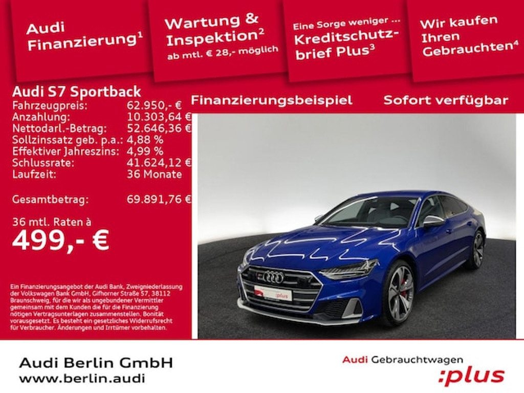 Audi S7 Sportback Quattro