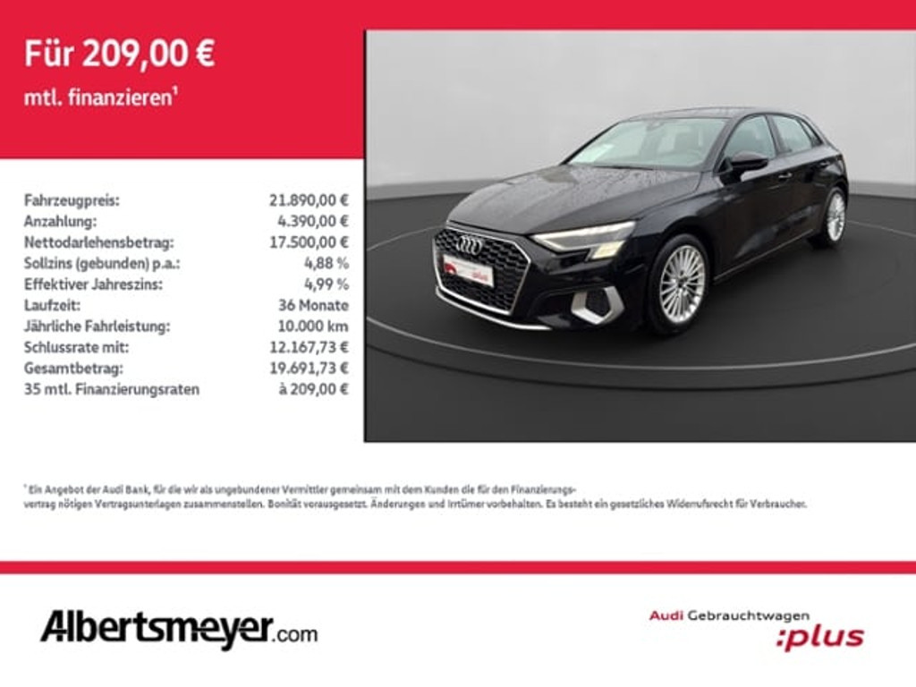 Audi A3 Sportback 35 TFSI