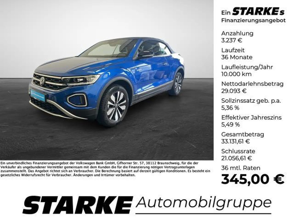Volkswagen T-Roc DSG Cabriolet 1.5 TSI