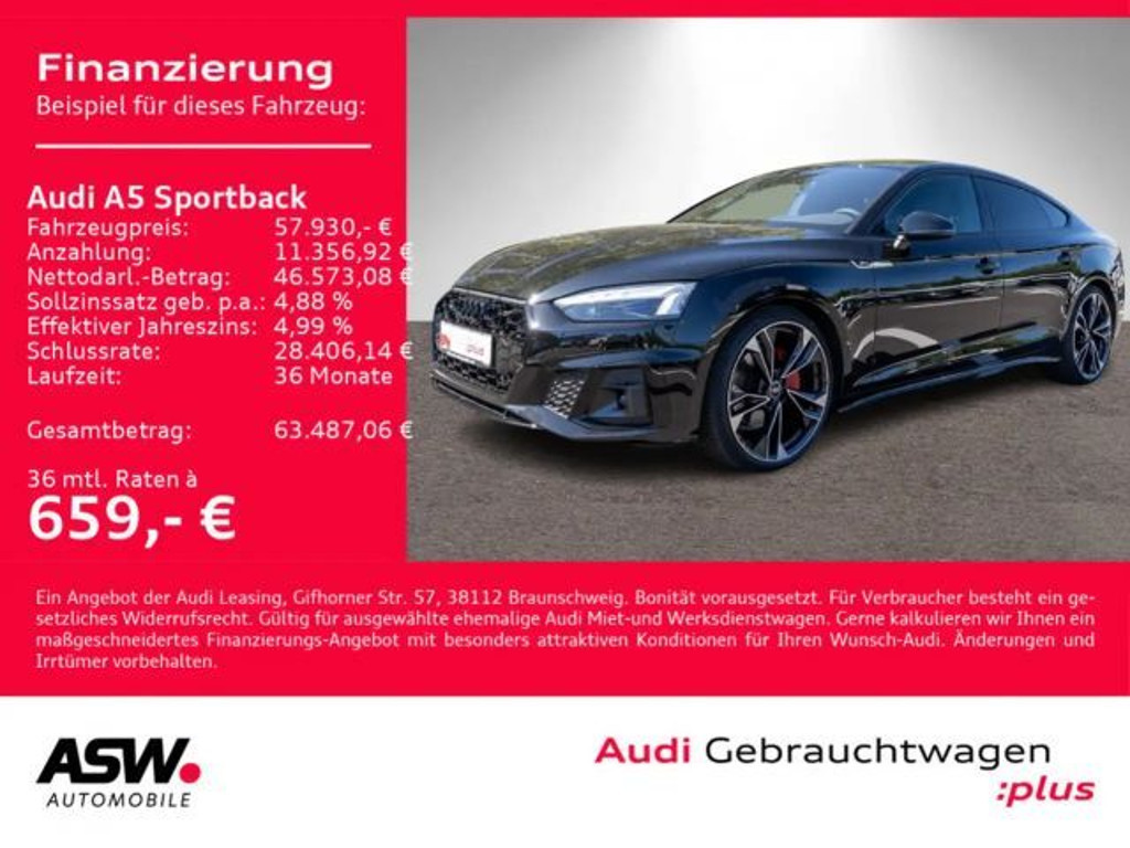 Audi A5 S-Line 40 TDI