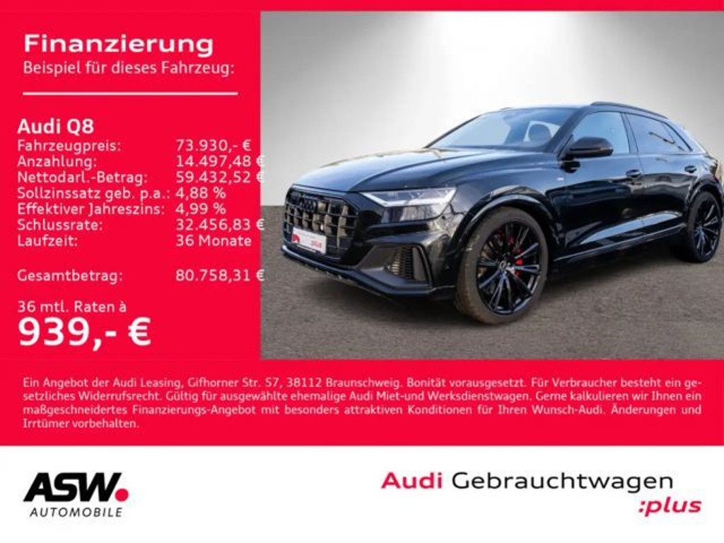Audi Q8 Quattro 55 TFSI