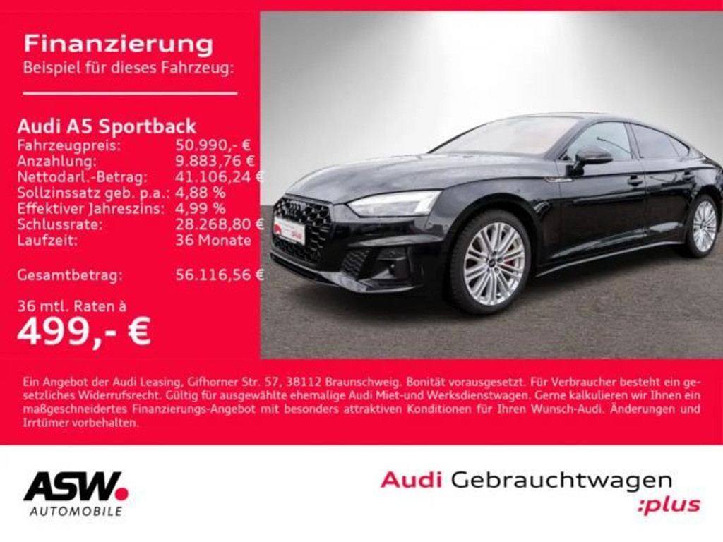 Audi A5 S-Line 40 TDI