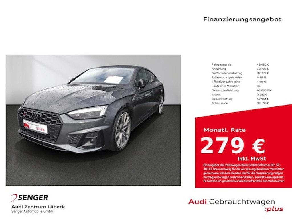 Audi S5 Sportback Quattro