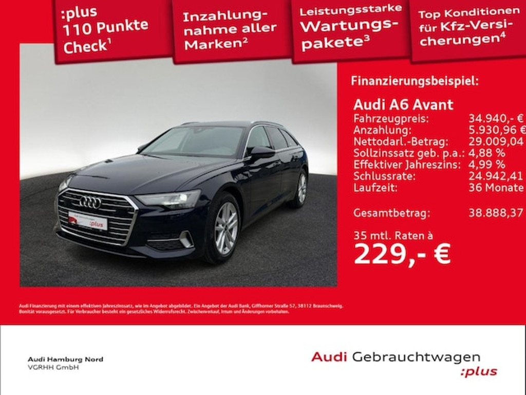 Audi A6 Avant Quattro S-Tronic 45 TFSI