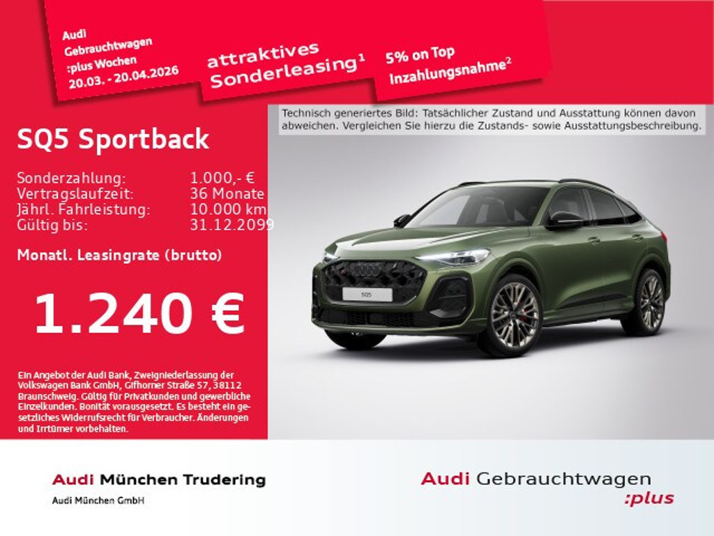 Audi SQ5 Sportback S-Tronic