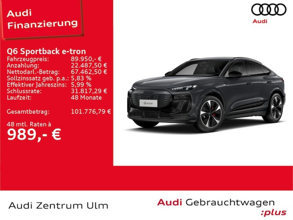 Audi Q6 e-tron Sportback Quattro