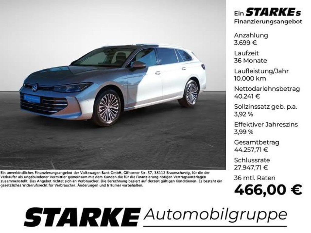 Volkswagen Passat DSG Variant 2.0 TDI Elegance Elegance