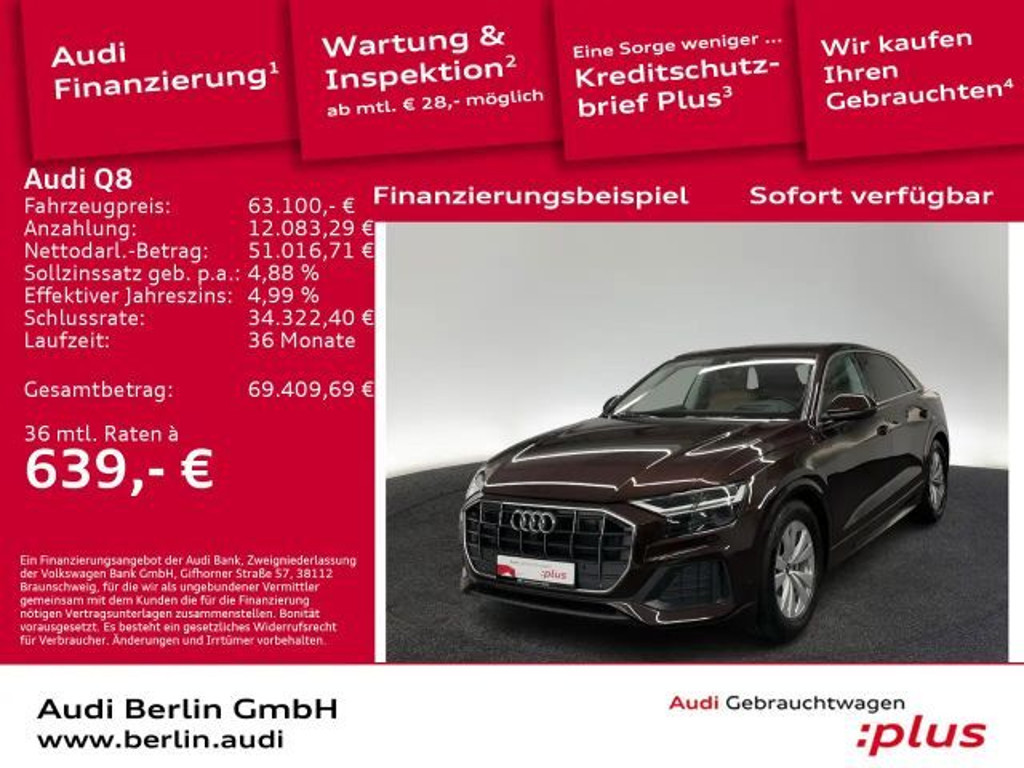 Audi Q8 Quattro 50 TDI