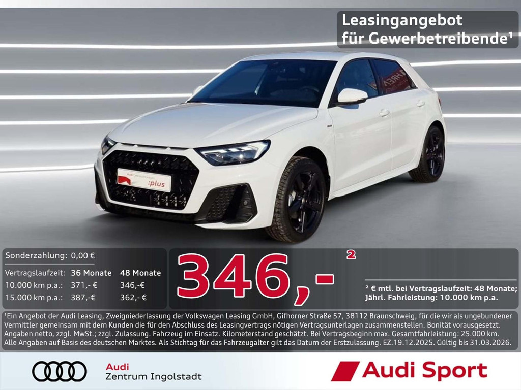 Audi A1 Sportback S-Line 35 TFSI