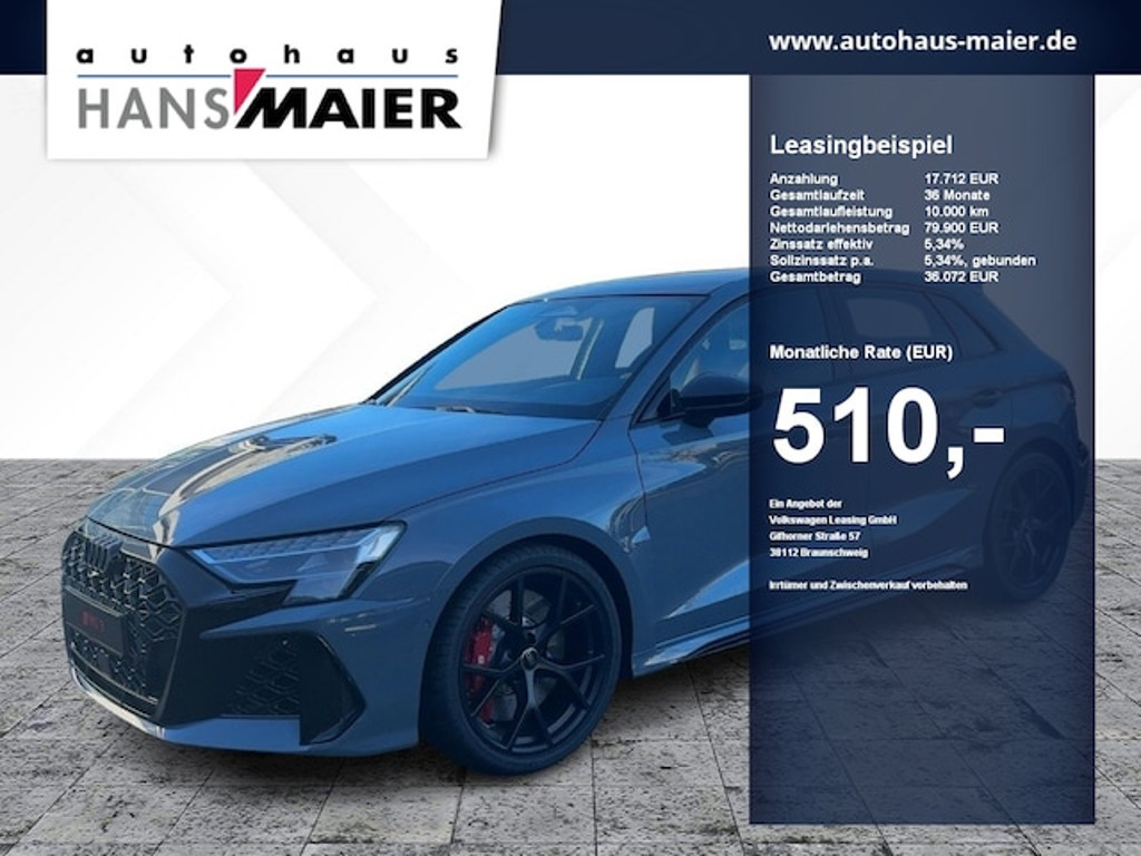 Audi RS3 Sportback Quattro S-Tronic