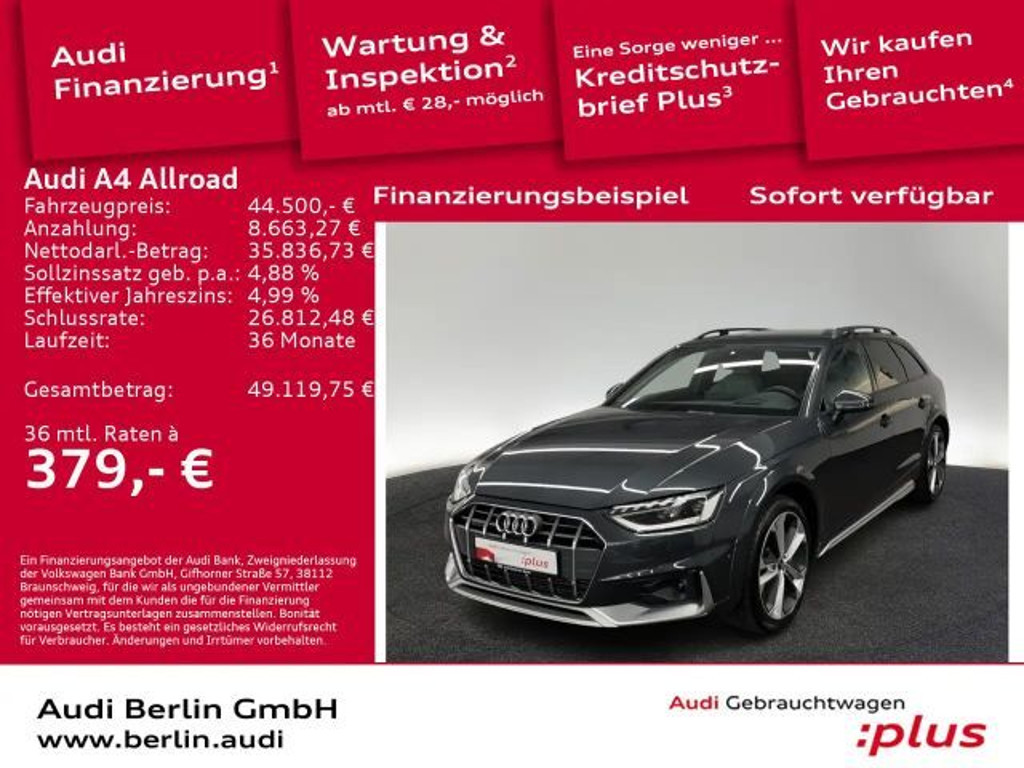 Audi A4 allroad Quattro 45 TFSI
