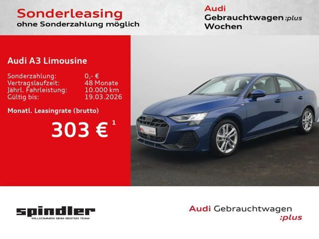 Audi A3 Sedan S-Line S-Tronic 30 TFSI