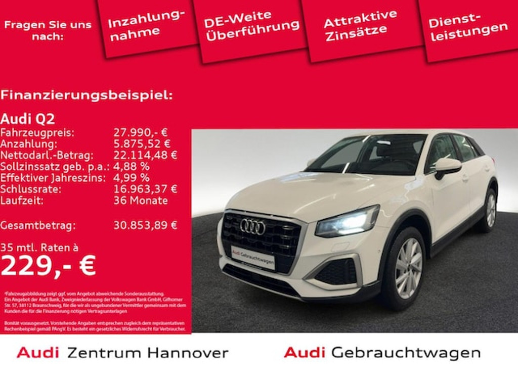 Audi Q2 Quattro S-Tronic 40 TFSI