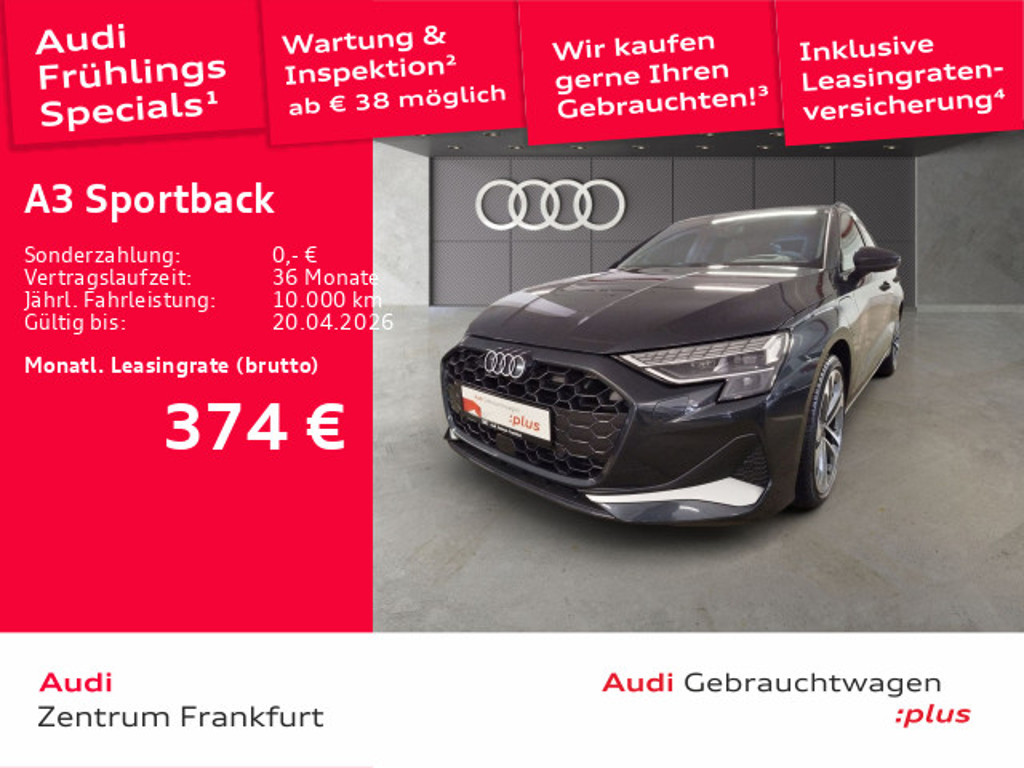 Audi A3 Sportback S-Tronic Hybride 40 TFSI