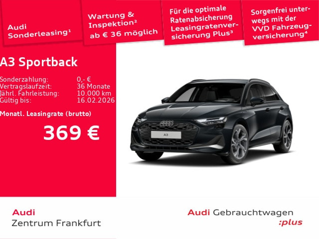 Audi A3 Sportback S-Tronic Hybride 40 TFSI