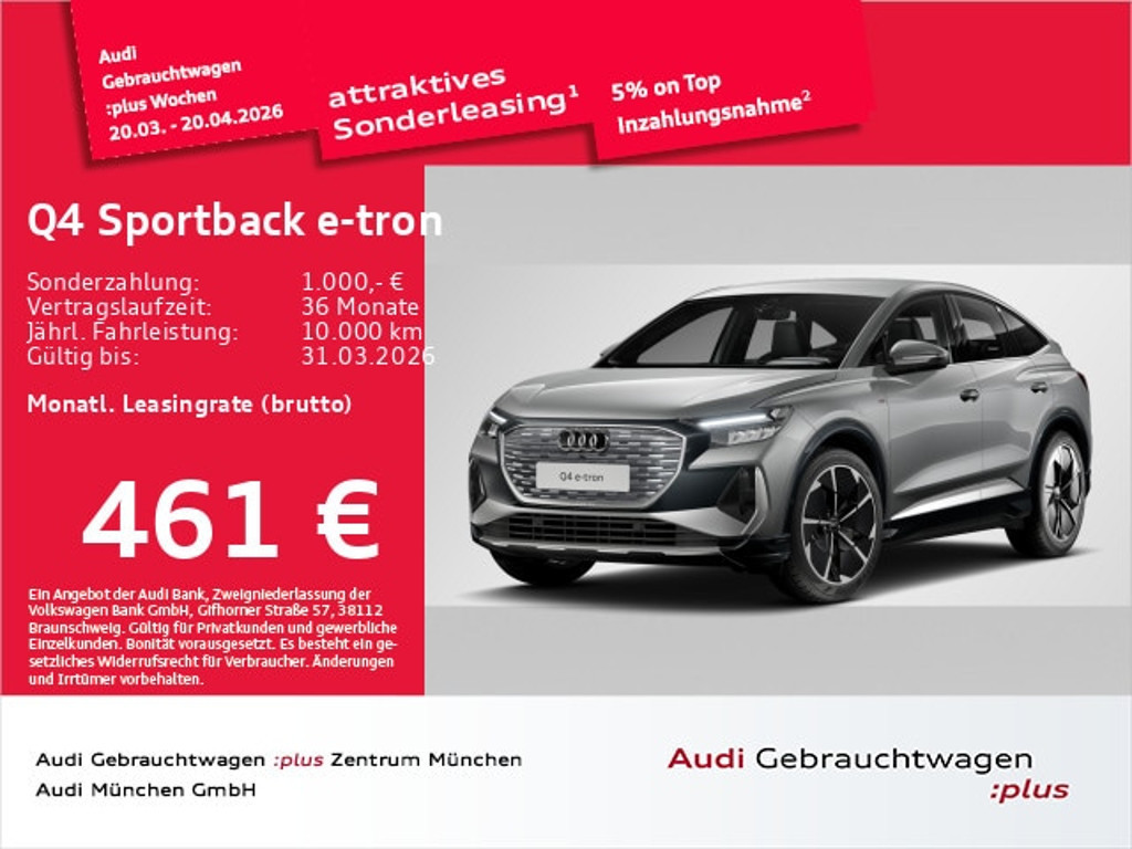 Audi Q4 e-tron Sportback Quattro