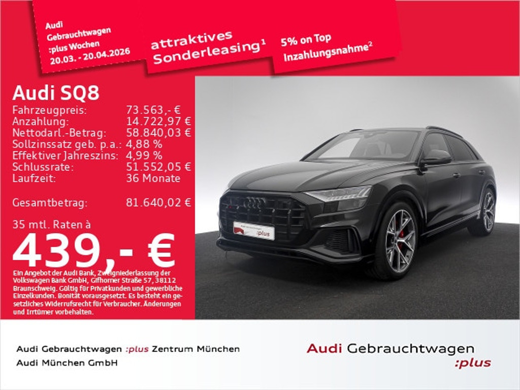 Audi SQ8 Quattro Competition
