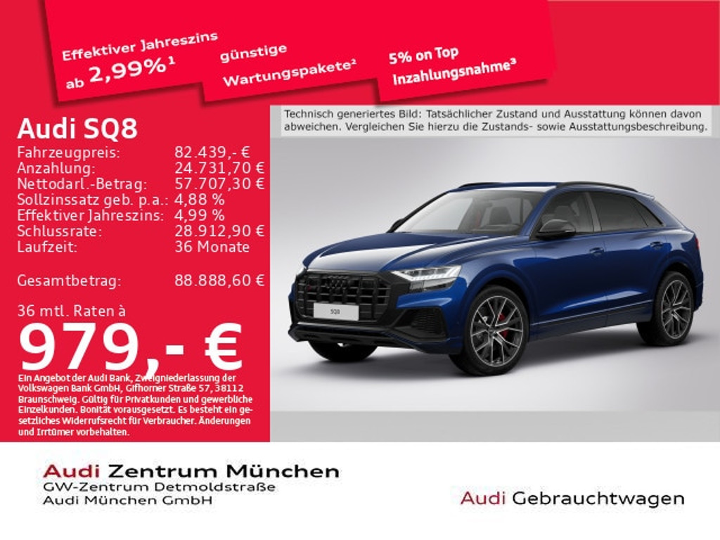Audi SQ8 Quattro Competition