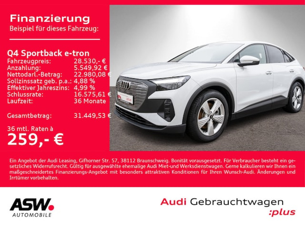 Audi Q4 e-tron Sportback 40