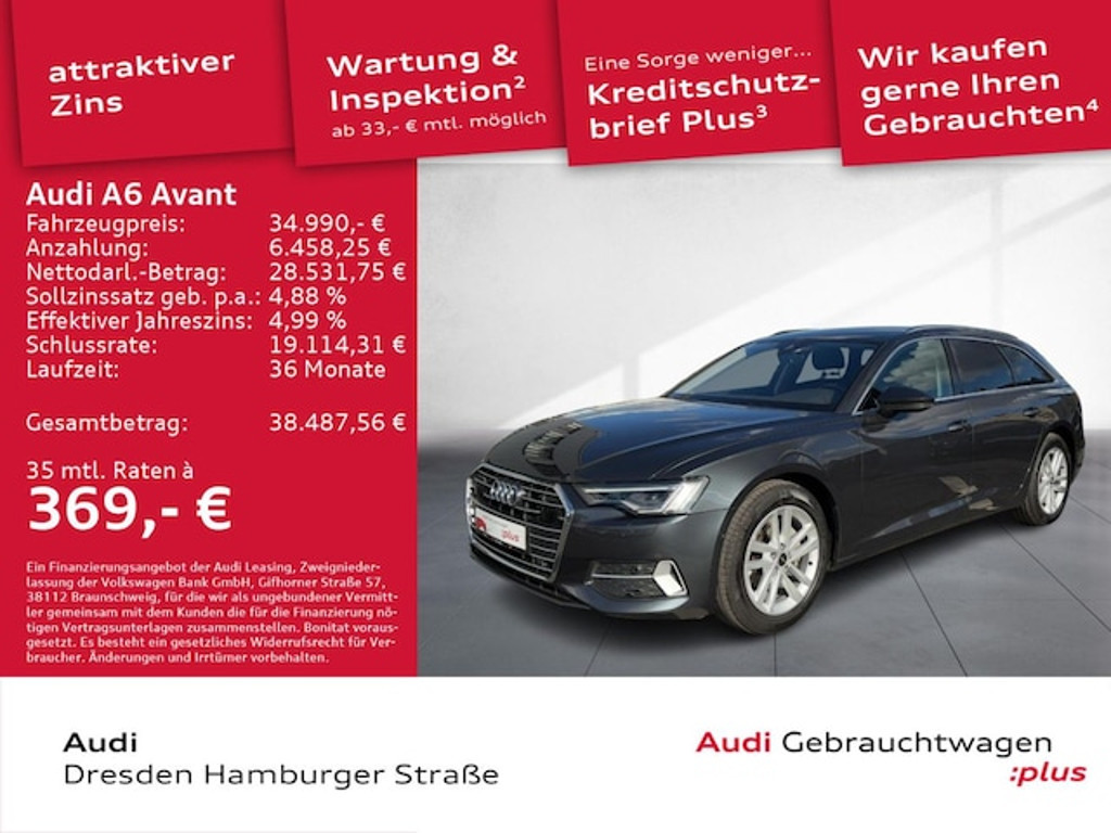 Audi A6 Avant Quattro S-Tronic Sport 40 TDI