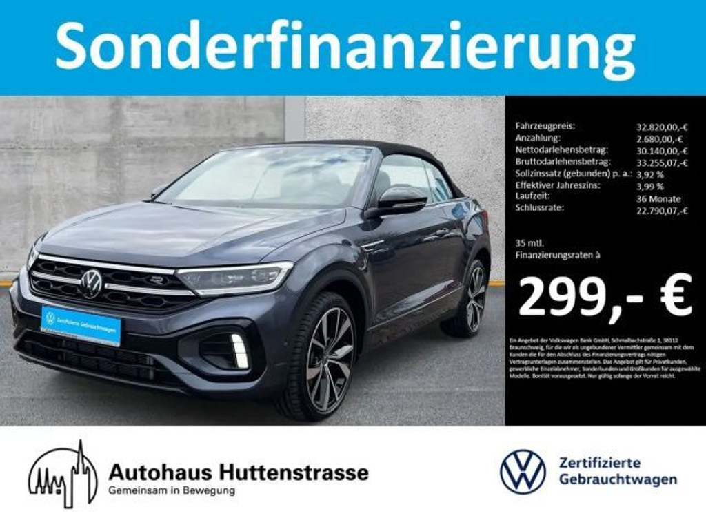 Volkswagen T-Roc DSG Cabriolet R-Line 1.5 TSI