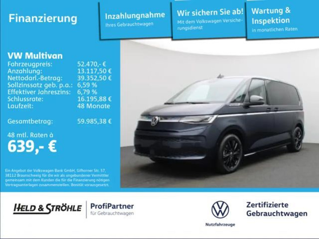 Volkswagen Multivan DSG Style 2.0 TDI T7
