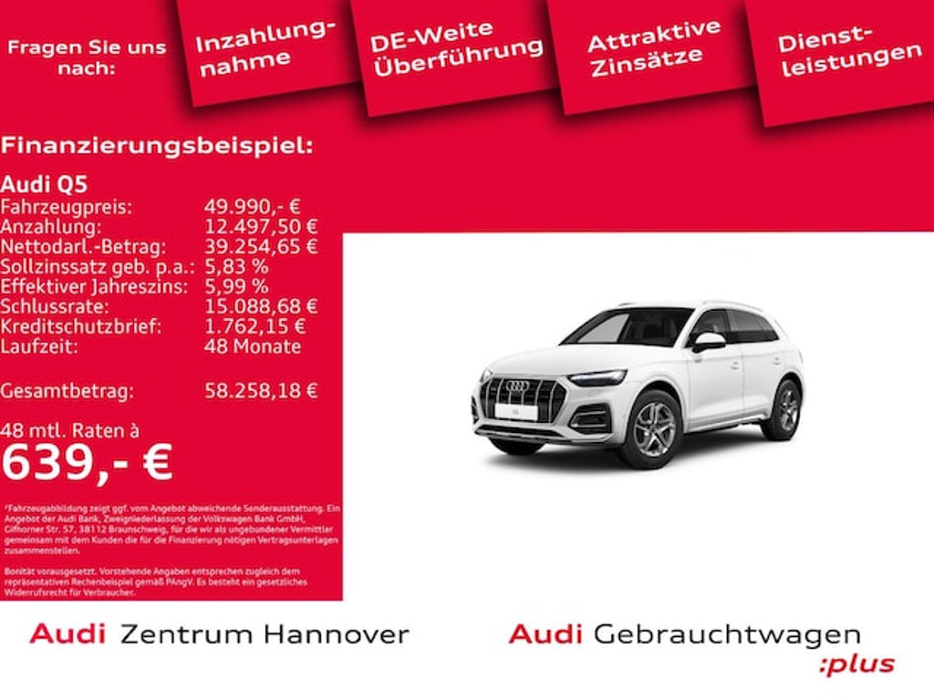 Audi Q5 Quattro S-Tronic 40 TDI