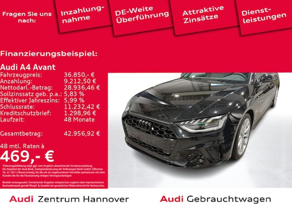 Audi A4 Avant S-Line S-Tronic 35 TFSI