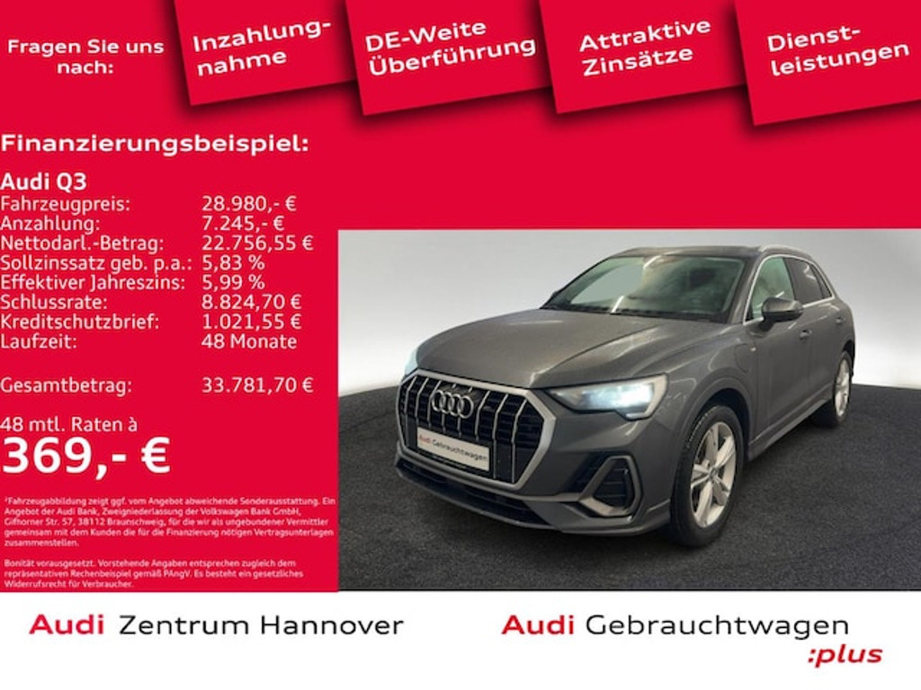 Audi Q3 S-Tronic Hybride 45 TFSI